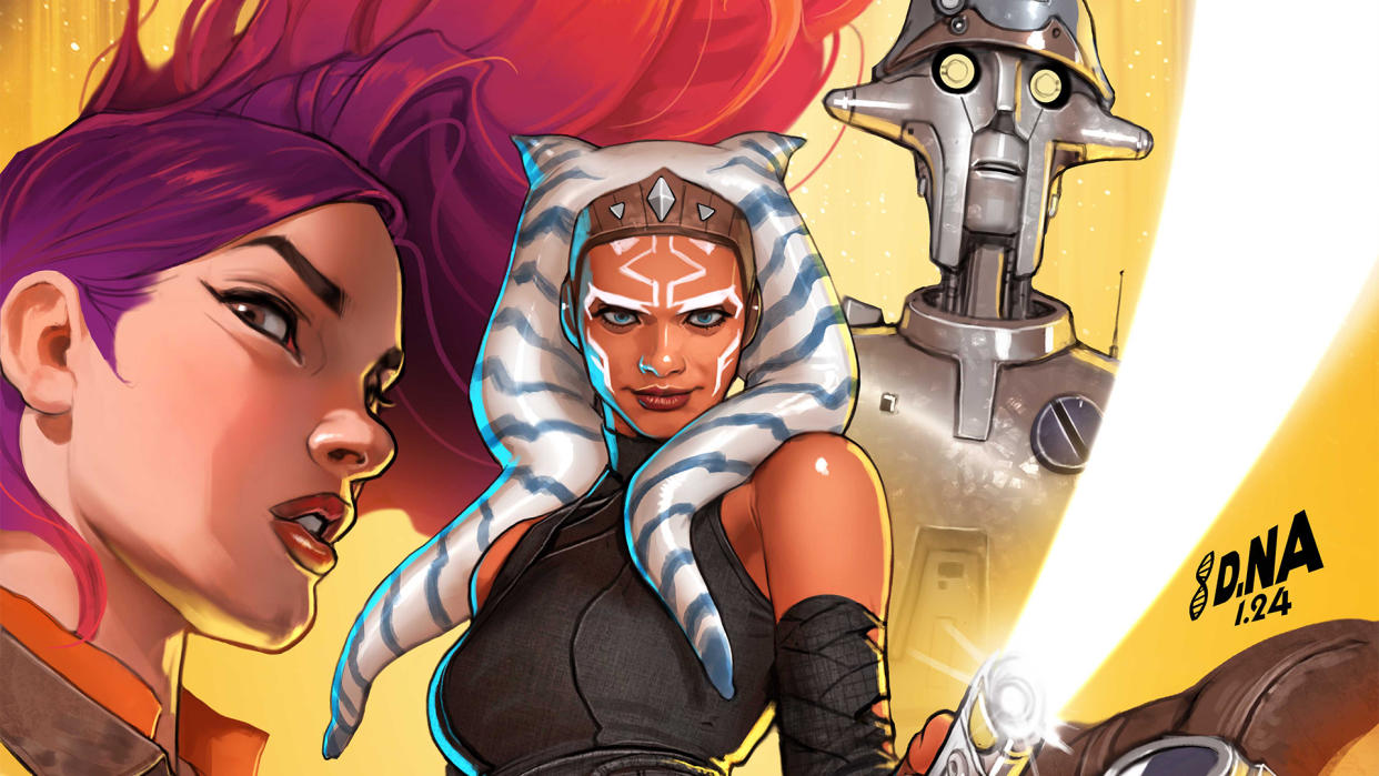  Star Wars: Ahsoka #1 cover art. 