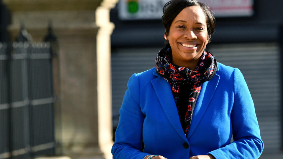 Massachusetts Attorney General Andrea Joy Campbell said she is "delighted" that settlement money paid by Framingham Salvage Company will be used to address "environmental injustices in the Framingham community."