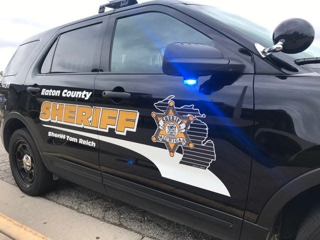 An Eaton County Sheriff's deputy was treated for non-life-threatening injuries following a  multi-county police pursuit that ended in southern Eaton County on Tuesday, officials said.