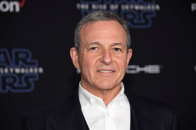 FILE PHOTO: Robert Iger attends the premiere of "Star Wars: The Rise of Skywalker" in Los Angeles