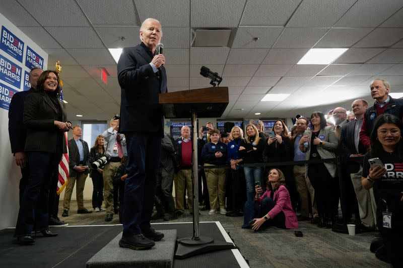 Opening of the Biden for President campaign office in Wilmington