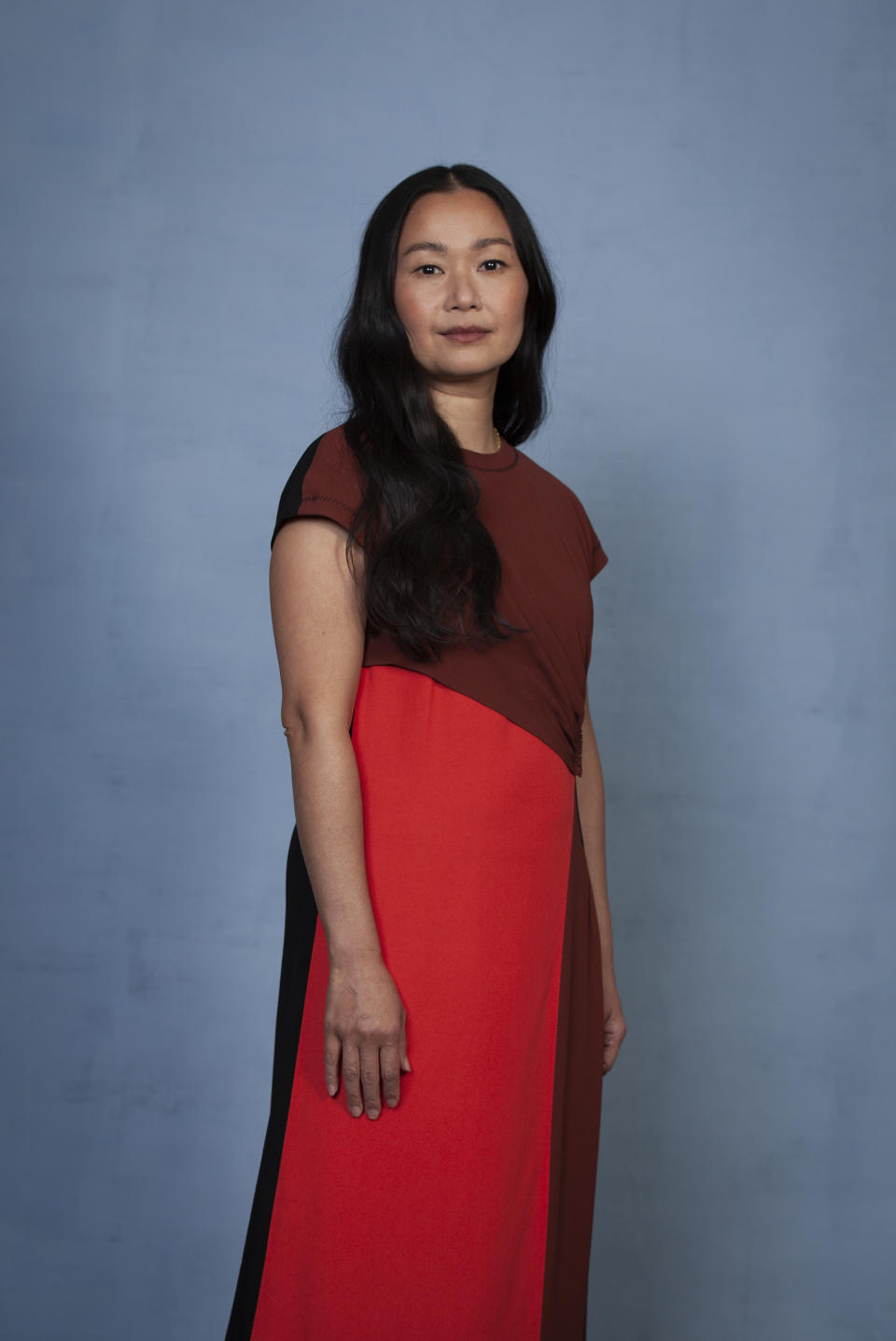 Actor Hong Chau poses for a portrait in Los Angeles on Nov. 18, 2022. Chau has starring roles in both "The Whale" and "The Menu." (Photo by Rebecca Cabage/Invision/AP)