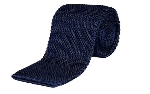 Knitted tie