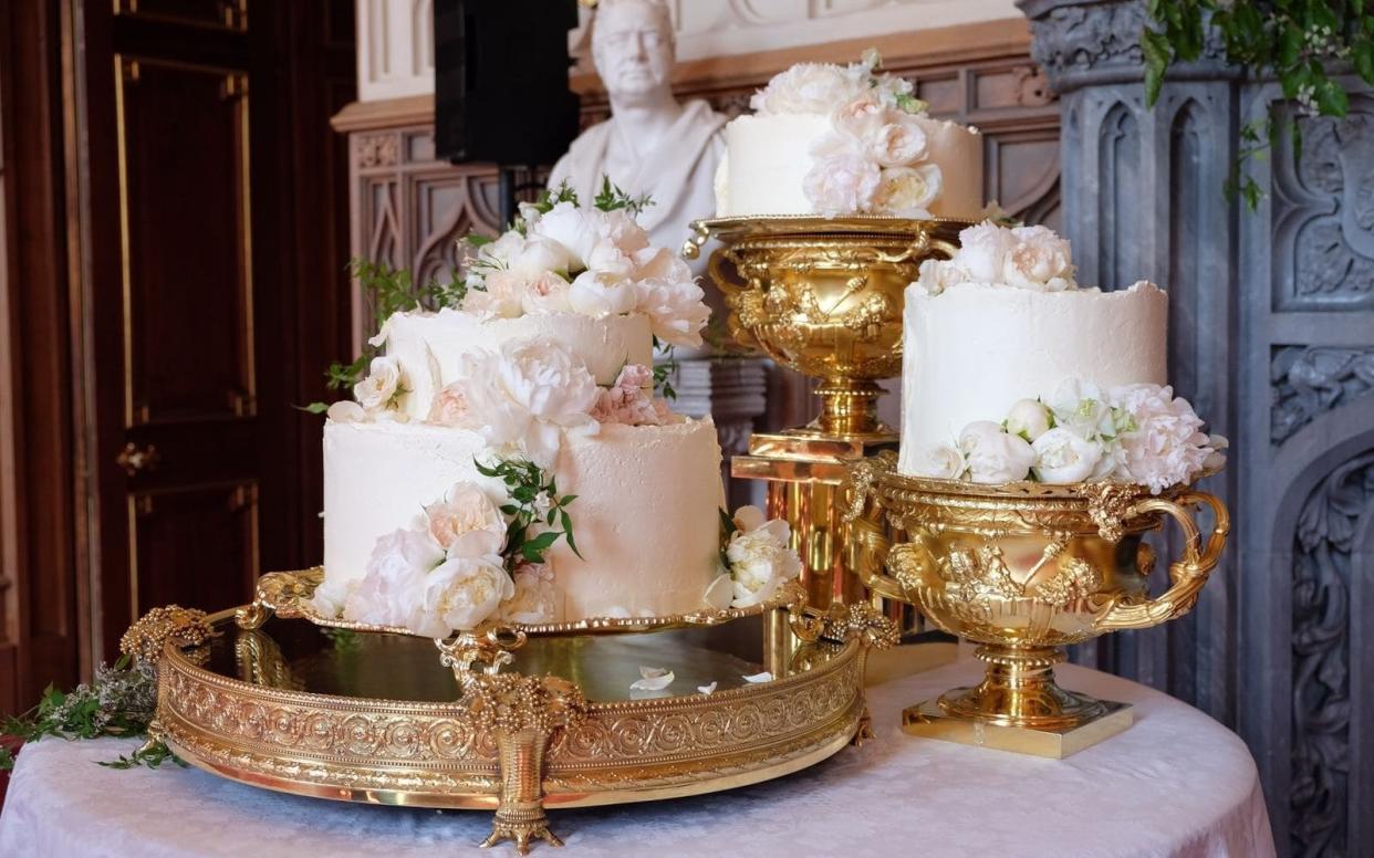 The royal wedding cake - @KensingtonRoyal/Twitter