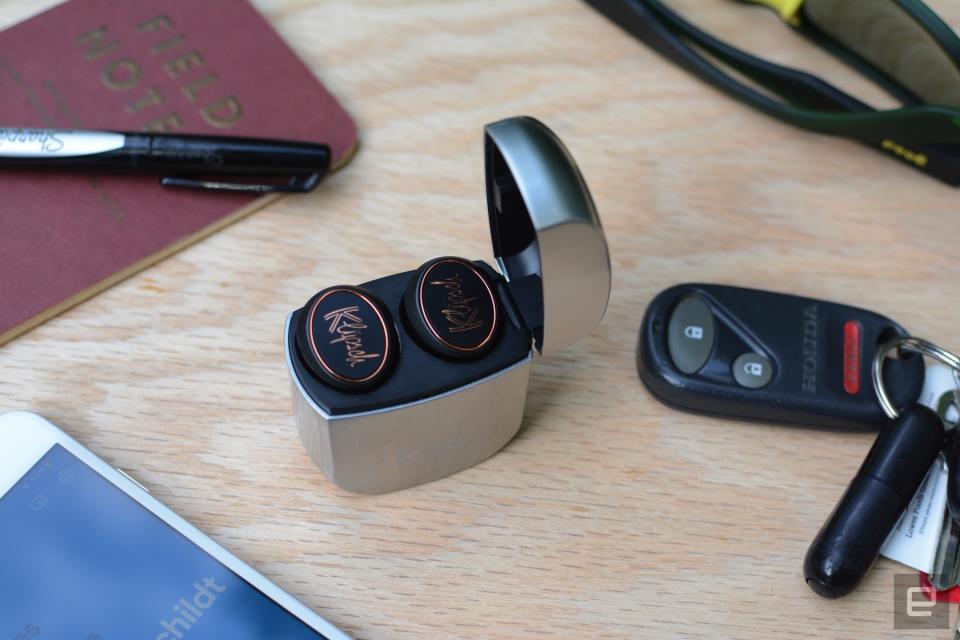 Klipsch's first true wireless earbuds sound great, but the overall experience is mired by frustrating controls and a lack of comfort.