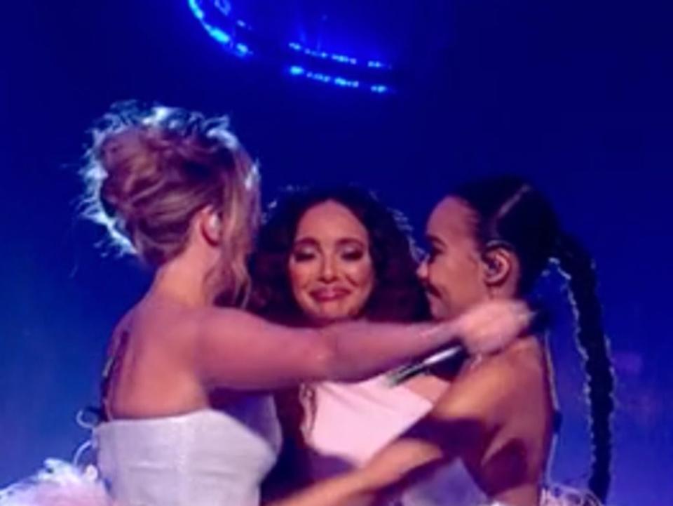 Little Mix consoled each other after emotional ‘Graham Norton Show’ performance (BBC iPlayer)