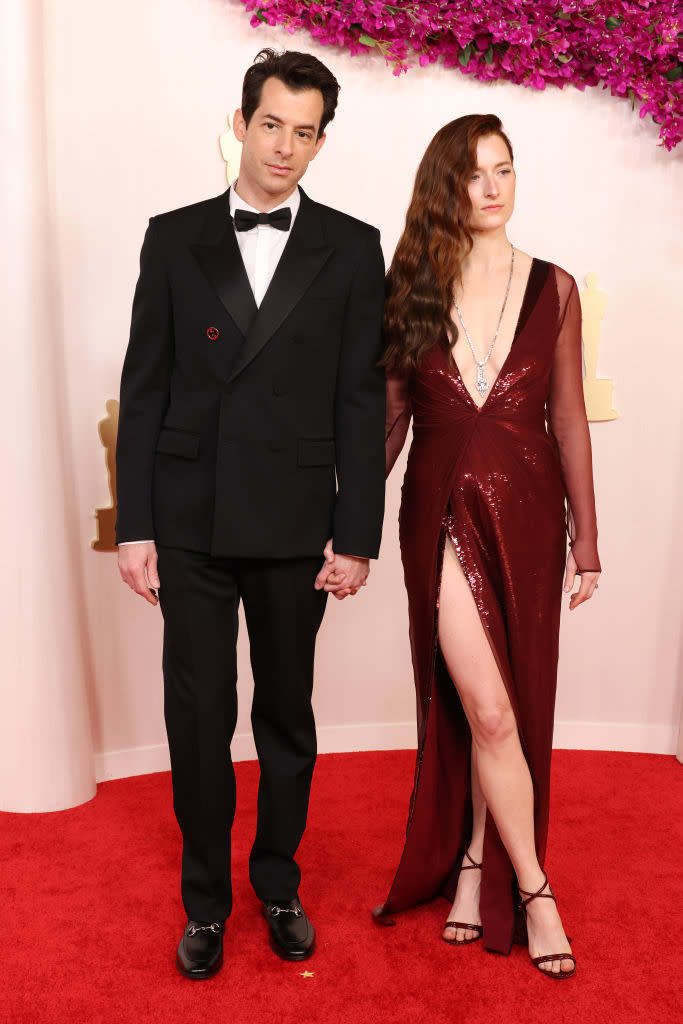 Mark Ronson and Grace Gummer