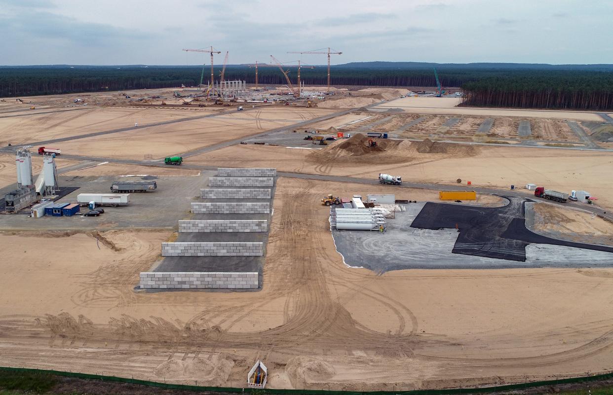 Tesla Berlin factory construction update