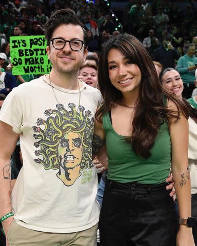 <p>Christopher Mintz Instagram</p> Christopher Mintz and Britt Bowman.