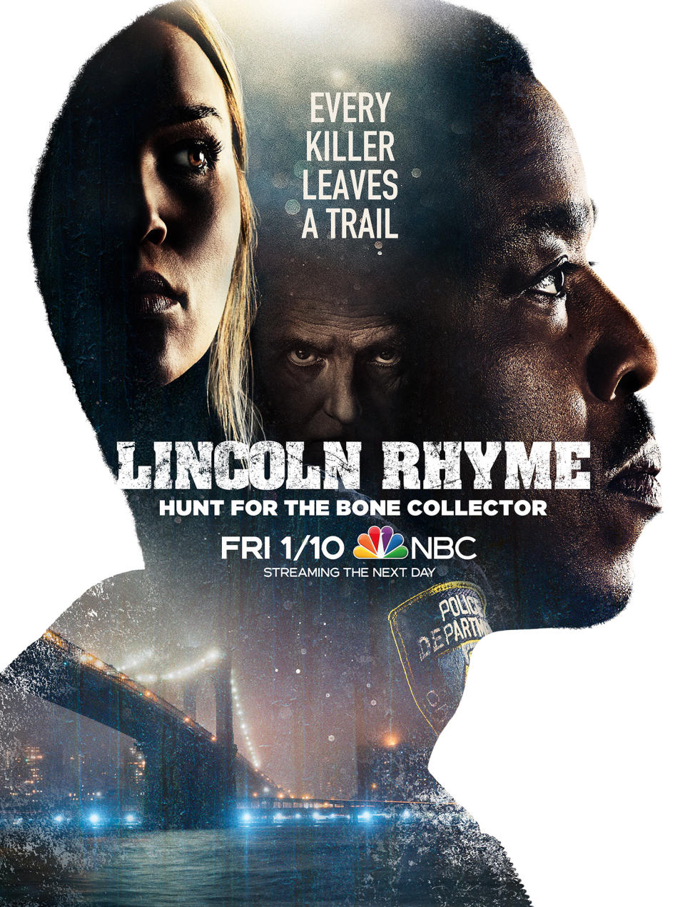 Bone Collector Poster Lincoln Rhyme Season 1 NBC
