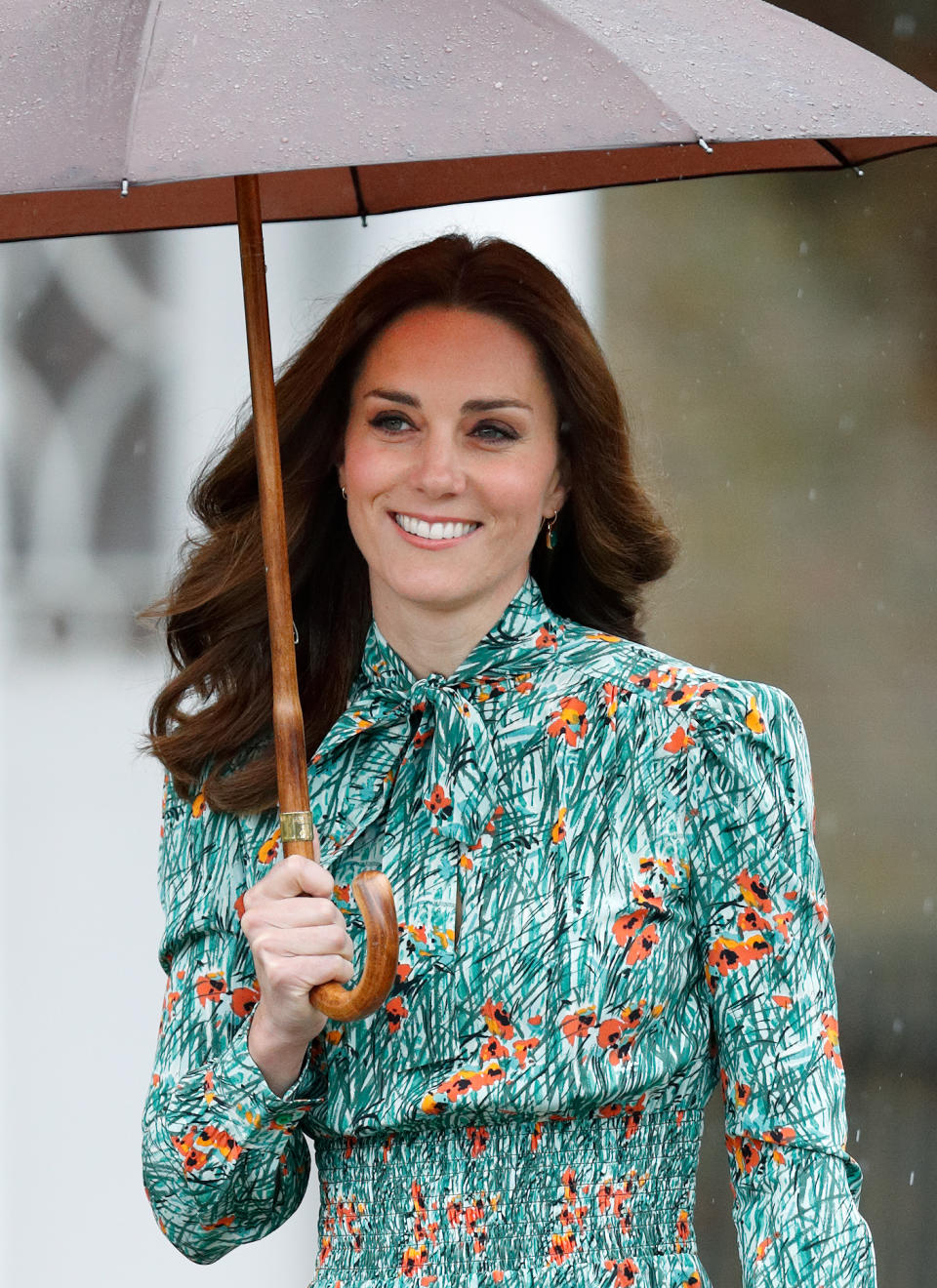 <p>Kate Middleton lució majestuosa y derrochó clase y estilo en Londres con este vestido de flores/Getty Images </p>