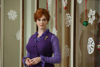 Joan Harris (Christina Hendricks) in Part 1 of the "Mad Men" Season Premiere, "The Doorway."