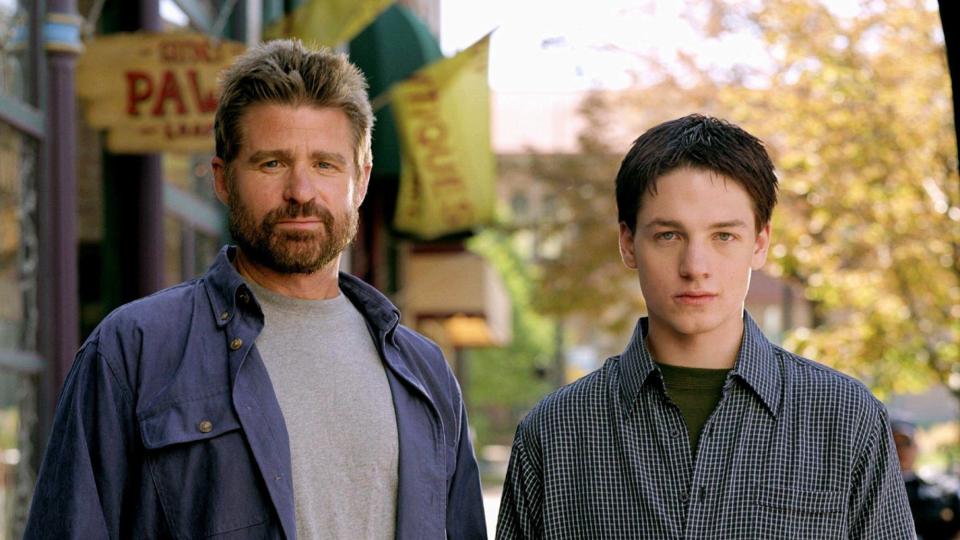 (L, R) Treat Williams and Gregory Smith in Everwood