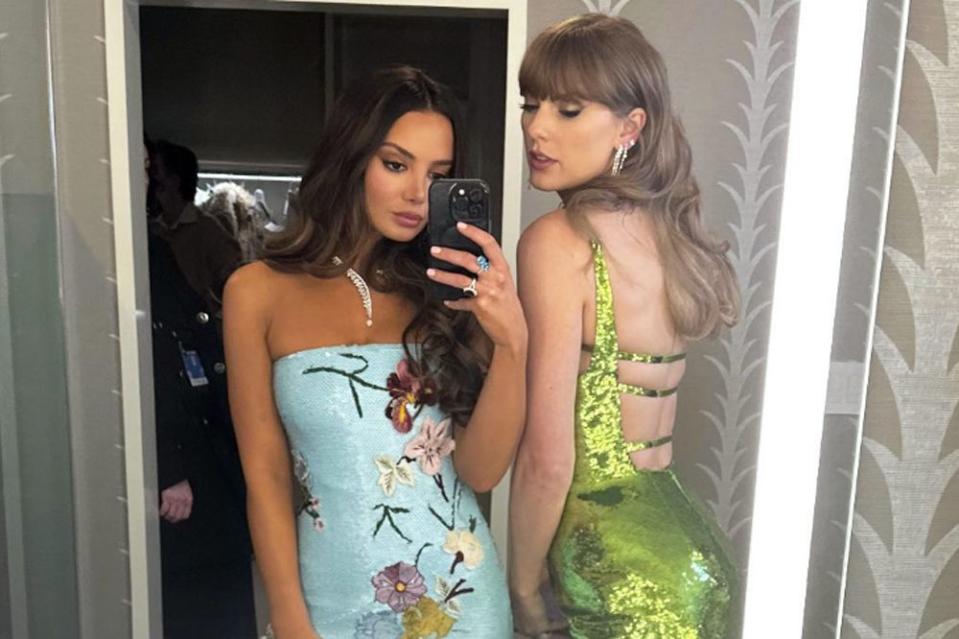 <p>Keleigh Sperry/ Instagram</p> Keleigh Sperry and Taylor Swift take a selfie together