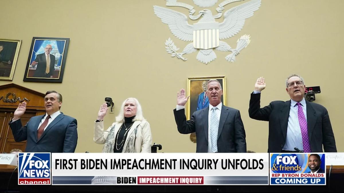 Biden Impeachment Inquiry Hearing Witness Speaks Out On Infighting And Deflection 