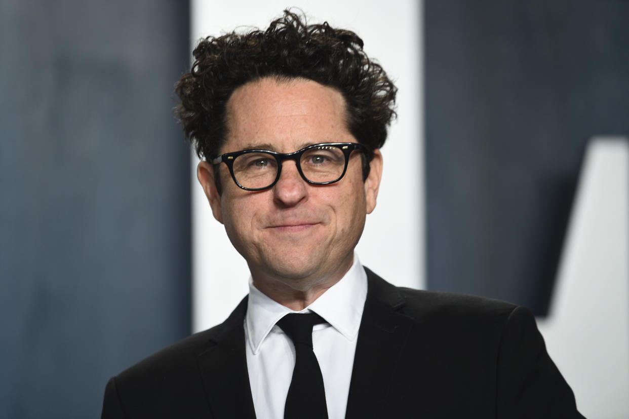 J.J. Abrams arrives at the Vanity Fair Oscar Party on Sunday, Feb. 9, 2020, in Beverly Hills, Calif. (Photo by Evan Agostini/Invision/AP)