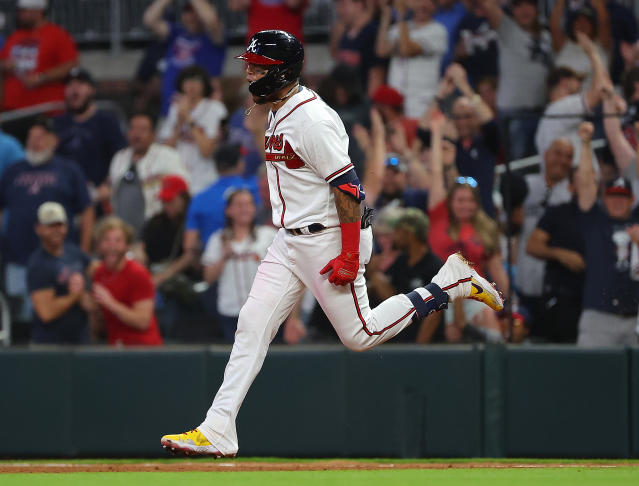 Braves' Brian Snitker ejected following animated argument with umpires