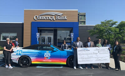 Comerica Bank unveils newly renovated Jefferson-Chene banking center, located just blocks from the Chevrolet Detroit Grand Prix presented by Lear course in downtown Detroit. To further its commitment in Detroit, Comerica donates $10,000 to Boys & Girls Club of Southeast Michigan supporting youth empowerment and workforce development initiatives.