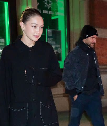 Gigi Hadid Elevates Her Baggy Jeans For A Girls' Night Out