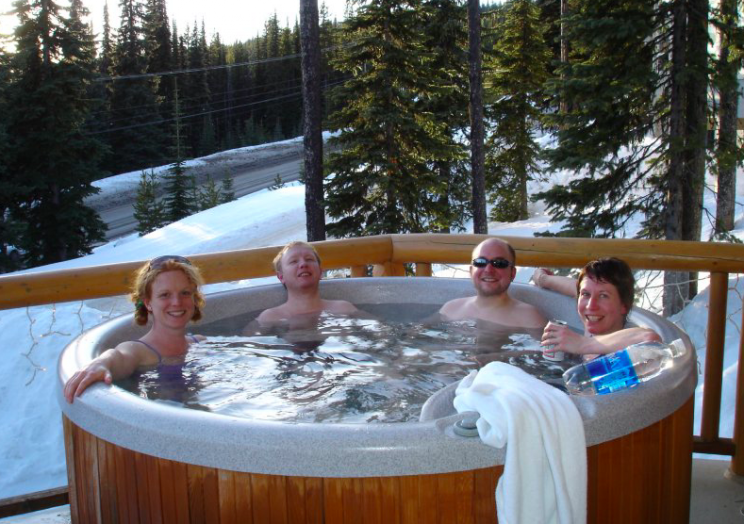 Hot tub fans will be disgusted to find out there is a lot of urine in the water (Wikipedia)