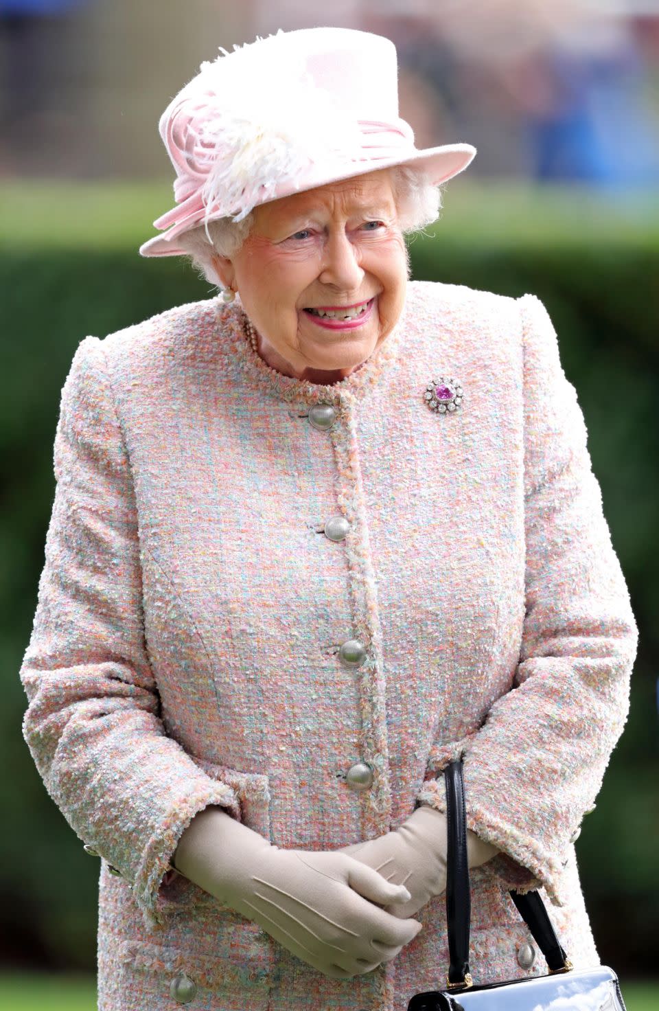 The Queen has an unusual way of getting out of awkward conversations. Photo: Getty Images