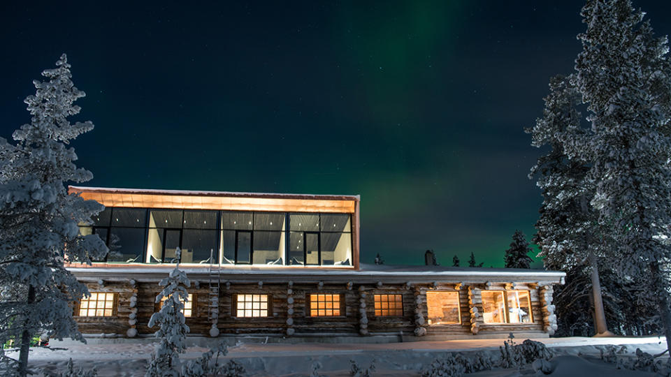 northern lights aurora borealis Finland Finnish Lapland