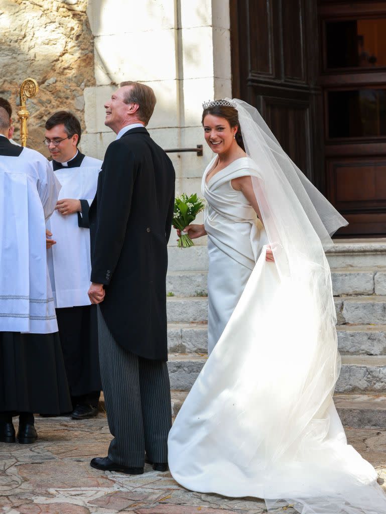 religious wedding of her royal highness alexandra of luxembourg nicolas bagory in bormes les mimosas