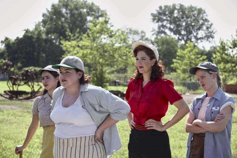 Screenshot from "A League of Their Own"