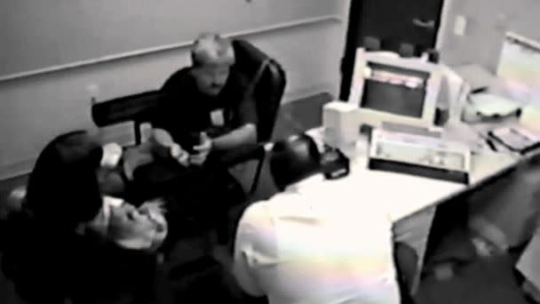 PHOTO: Police interrogated Chris Johnson for several hours after his fiancée was found dead. (Arlington Circuit Court)