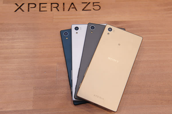 Sony Xperia Z5 動手玩，主打《融入生活》，0.03秒對焦相機、4K高解析螢幕