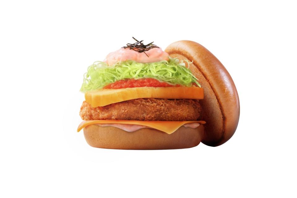 MOS BURGER期間限定「和風明太子吉列蝦漢堡」 外賣優惠免費送脆脆薯角+免費升級大汽水