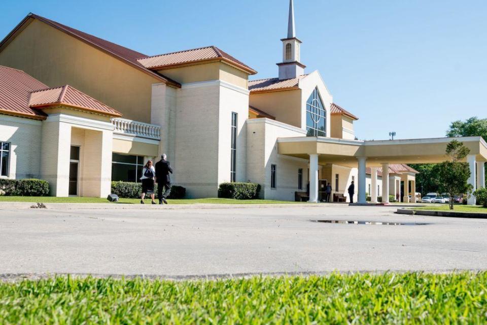Una iglesia en Baton Rouge, Louisiana