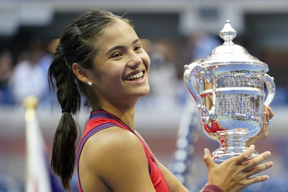 Emma Raducanu won the US Open as an 18 year old (ZUMA/PA) (PA Media)