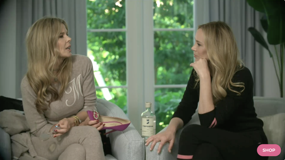 Dee Ocleppo-Hilfiger and Mary Alice Stephenson on “Dee Tales.” - Credit: Courtesy of DeeOcleppo.com