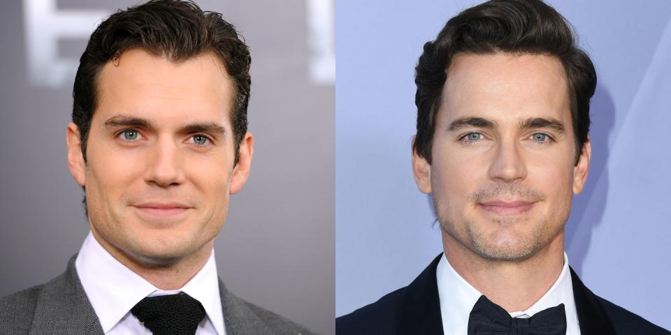 Henry Cavill and Matt Bomer