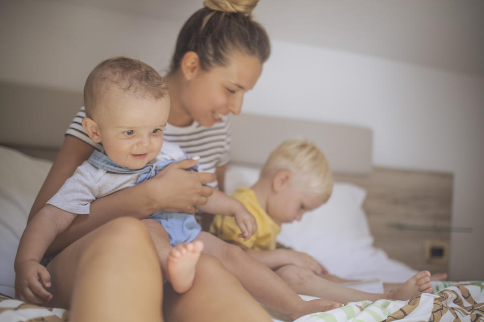 There can be many benefits in having a close age gap between your children. (Getty Images)