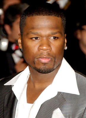 Curtis '50 Cent' Jackson at the 2006 Cannes Film Festival premiere of 20th Century Fox's X-Men: The Last Stand