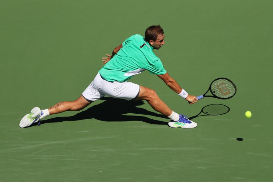 Dan Evans was knocked out of Indian Wells in the third round  (Getty Images)