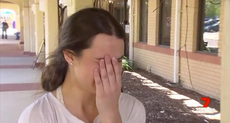 Tamryn said her trust in people has been destroyed after the Mandurah attack. Source: 7 News