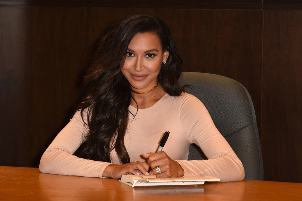 Naya Rivera attends her book signing for "Sorry Not Sorry" at Barnes & Noble