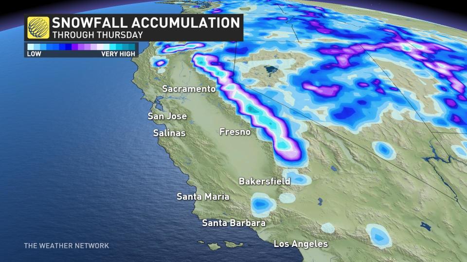 Cali Snow Outlook