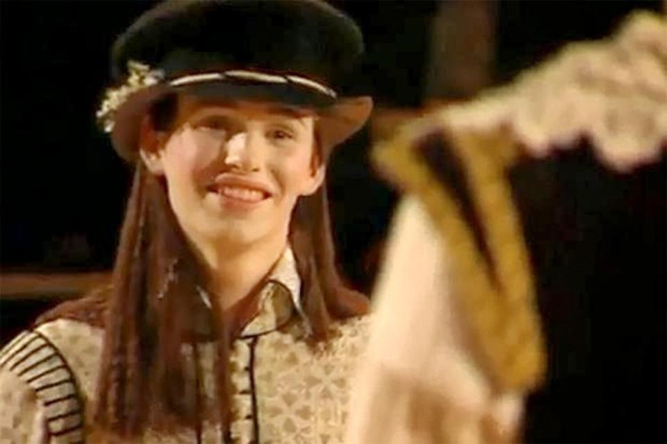 Eddie Redmayne as Viola in the Globe Twelfth Night