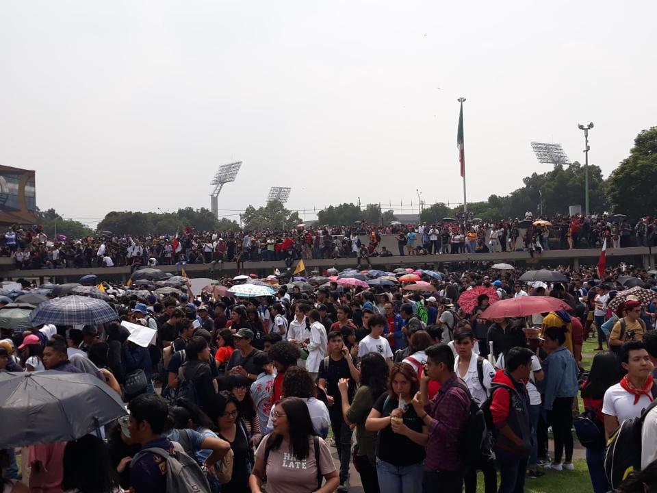 FOTOS | La megamarcha contra la violencia en la UNAM