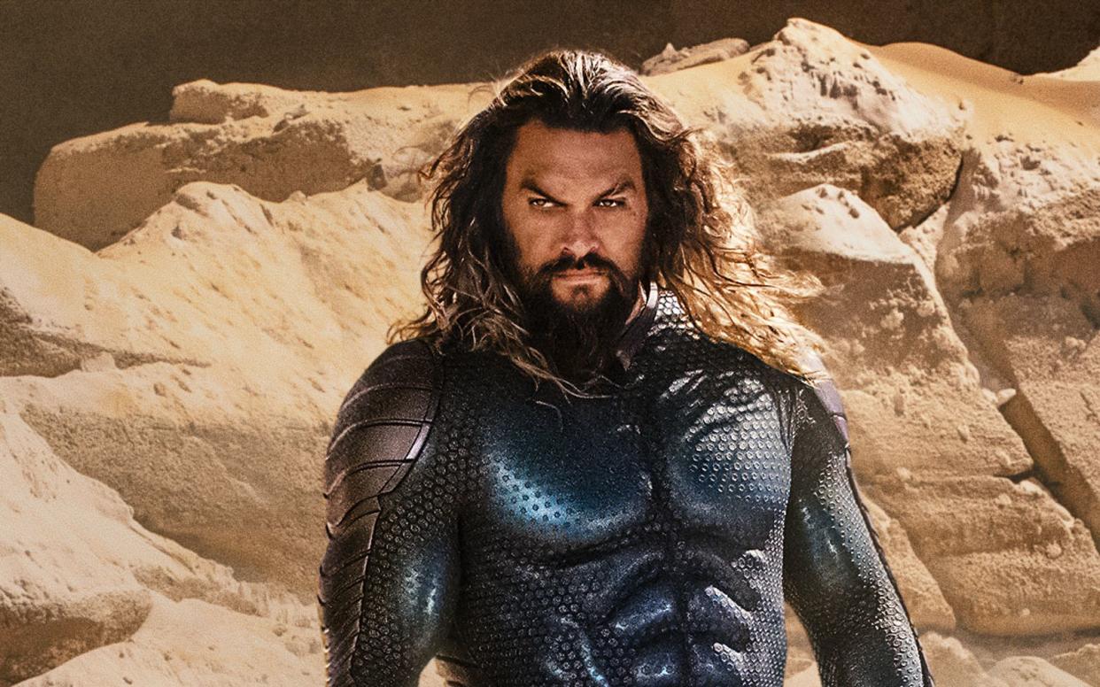 Aquaman (Jason Momoa) muss in "Aquaman: The Lost Kingdom" erneut die Welt vor Bösewicht Black Manta retten. Dazu benötigt er die Hilfe eines Rivalen. (Bild: Warner Bros.)