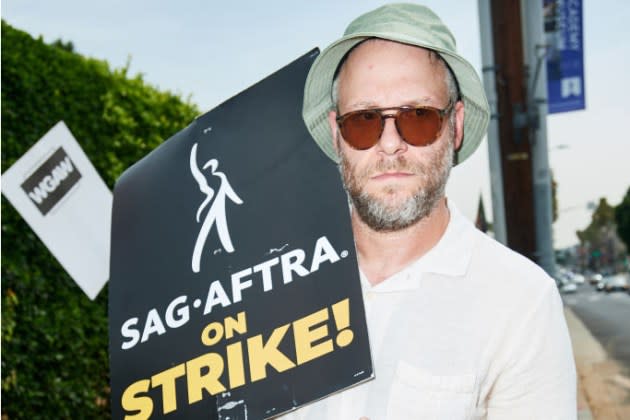 Members Of SAG-AFTRA And WGA Go On Strike - Credit: Unique Nicole/Getty Images