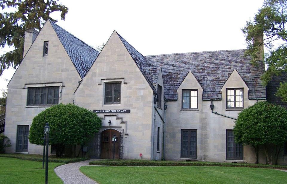 The Masur Museum of Art, located at 1400 S. Grand, was added to the National Register of Historic Places in 1982 as the Slagle-Masur House.