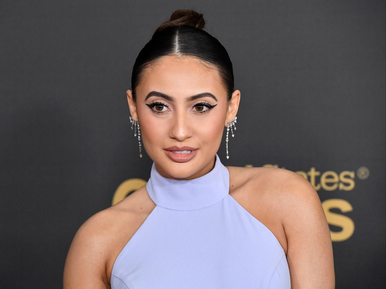 Francia Raisa at the 51st NAACP Image Awards on 22 February 2020 in Pasadena, California (Frazer Harrison/Getty Images)