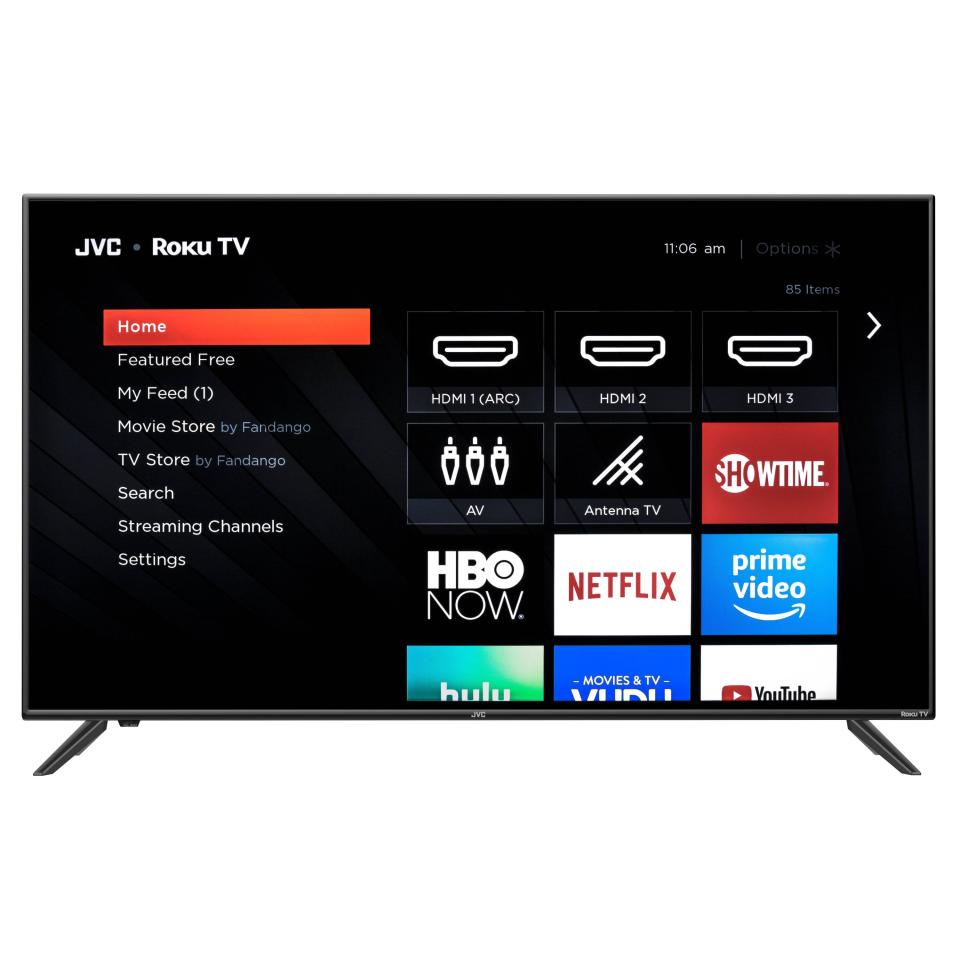 JVC 55" Class 4K UHD Roku Smart LED TV