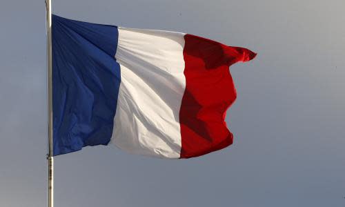 French President Emmanuel Macron Receives Iraq's Prime Minister Haidar Al-Abadi At Elysee Palace In Paris<br>PARIS, FRANCE - OCTOBER 05: A French flag flies on the top of the Elysee Presidential Palace during the visit of Iraq's Prime Minister Haidar Al-Abadi on October 05, 2017 in Paris, France. Al-Abadi is on an official visit to Paris. (Photo by Chesnot/Getty Images)