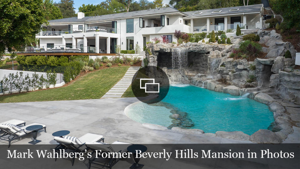 Mark Wahlberg's Former Beverly Hills Mansion